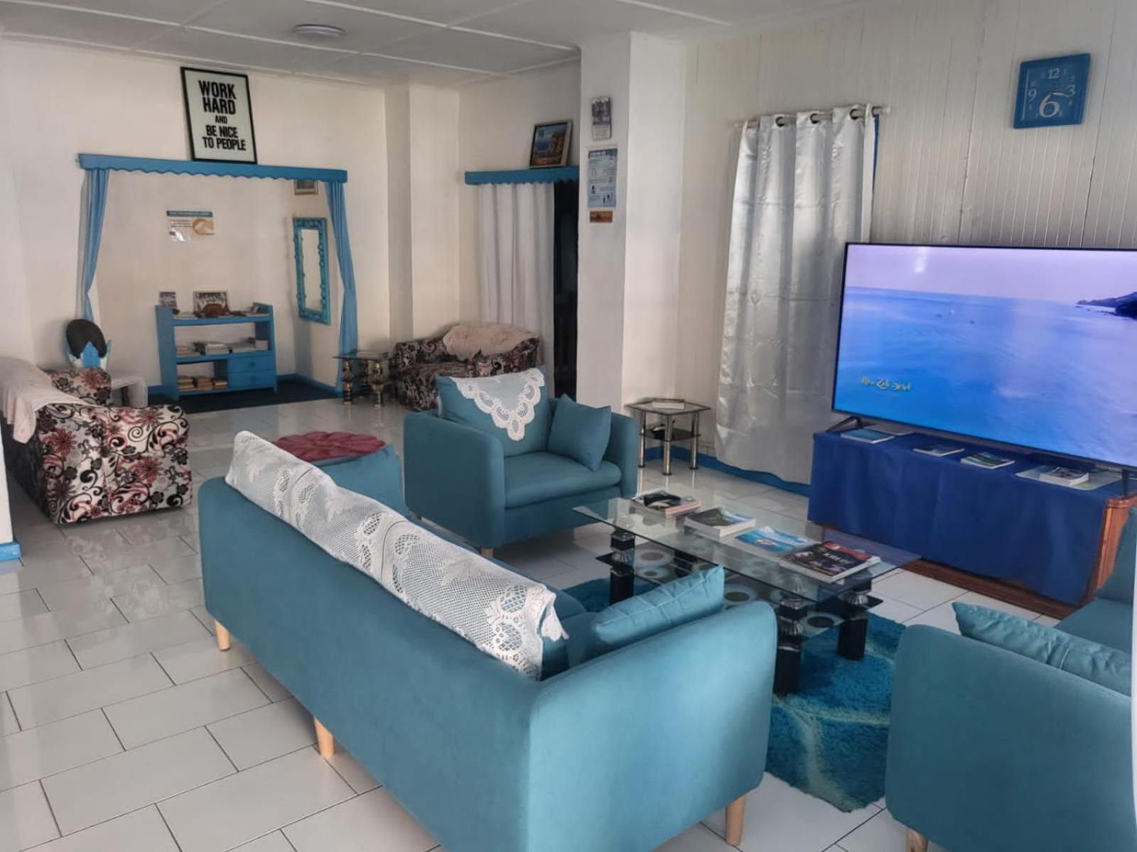 Le Chateau Bleu Anse aux Pins Exterior photo